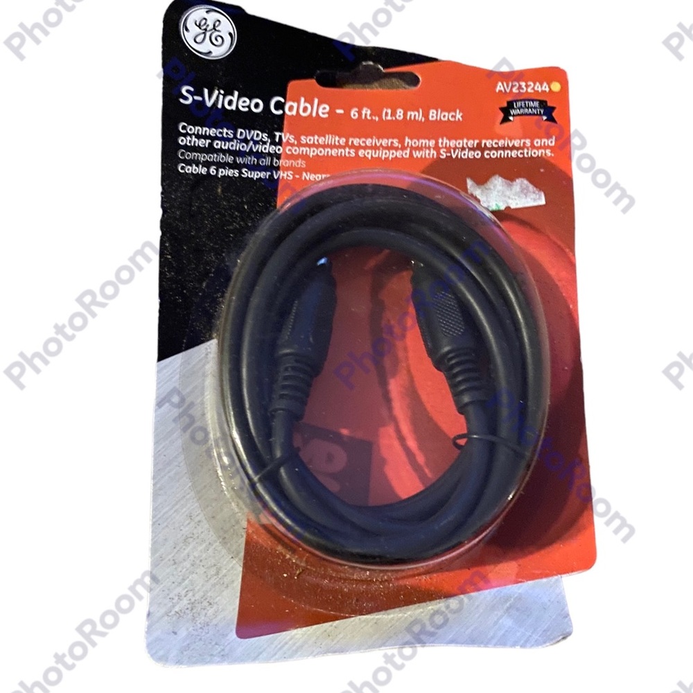 General Electric s-video cable new